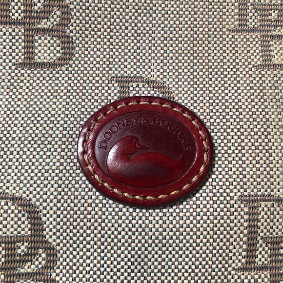 Dooney & Bourke Florentine Jacquard Crossbody Red - Picture 5 of 9